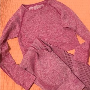 Victoria Secret Pink seamless too and bottom set